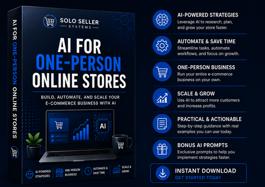 AI for One-Person Online Stores