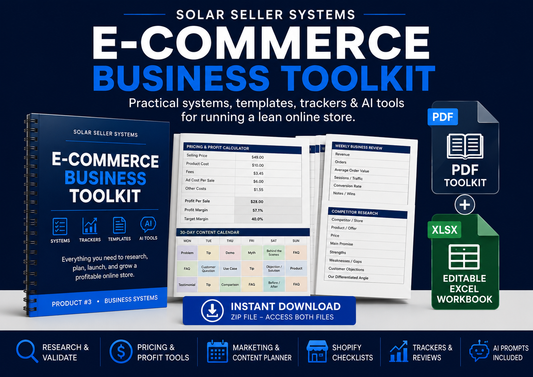 E-Commerce Business Toolkit