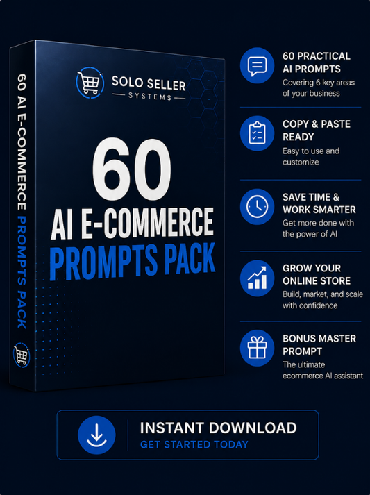 60 AI E-Commerce Prompts Pack